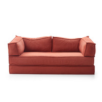 Sofá Cama Chesterfield de Terciopelo Grande, Plegable, Doble, Envasado al Vacío y Comprimido, para Sala de Estar