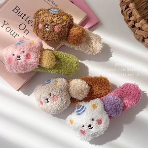 2026 Hot Selling Multiple Models <b>Cute</b> Cartoon <b>Bear</b> Hairpin Popular Niche Design Women's Hairpins Fashion Jewelry Wholesale - Product Image 3