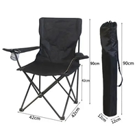 Chaise pliante d'extérieur, chaise de plage, chaise de camping pour pique-nique, fournisseur OEM ODM