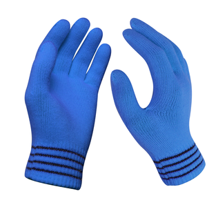 El clima frío reflectante hilo guantes de punto acrílico magia elástico y guante para ropa de invierno para - Product Image 1