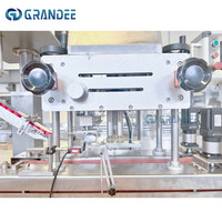 Machine de remplissage d'huile de coco pour ligne de remplissage et de bouchage d'huile liquide