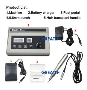 FUE Follikel-Extraktions-Set Fue Haartransplantations-Instrument Nicht-Rasierendes Haartransplantationsgerät - Product Image 2