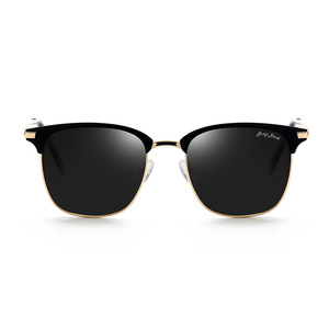 แว่นกันแดดกอล์ฟแจ็คสแควร์ UV400 เลนส์โพลาไรซ์ TAC กรอบโลหะสำหรับทุกเพศป้องกันแสงสะท้อนม่านบังแดดสำหรับขับขี่ 1605 - Product Image 4