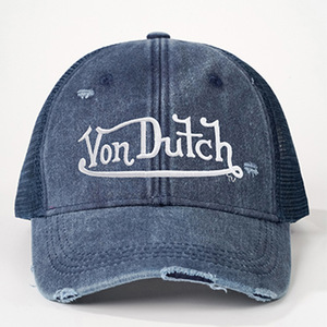 Cappellino da Baseball Ricamato <span class=keywords><strong>Yon</strong></span> Dutch Hole Retrò Regolabile Primavera-Estate Casual Unisex Cappello da Sole 100% Cotone Denim <span class=keywords><strong>a</strong></span> 5 Pannelli 3D - Product Image 6