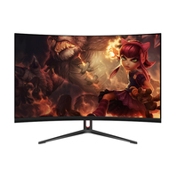 Moniteur incurvé Prix de gros Écran d'affichage 4K Ordinateur 2K 144Hz 24 27 32 pouces Moniteur