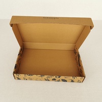 Doublure intérieure en papier kraft pour emballage, impression couleur, boîte avion en carton ondulé, personnalisable en usine