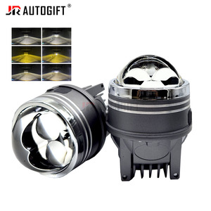 Đèn pha ô tô <span class=keywords><strong>LED</strong></span> kép BI <span class=keywords><strong>LED</strong></span> chống nước 3 màu <span class=keywords><strong>2</strong></span>.0/3.0 <span class=keywords><strong>inch</strong></span>, đèn sương mù, phụ kiện ô tô, độ chế - Product Image 1