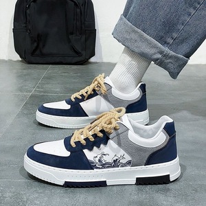 Chaussures de sport décontractées pour hommes, chaussures de marche et de course respirantes, chaussures de sport tendance, chaussures de skate à semelle épaisse - Product Image 2