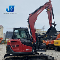 Bon prix, excavatrice Yanmar SV100 d'occasion, originale du Japon, de haute qualité, mini-excavatrice sur chenilles d'occasion à vendre