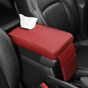 Coussin de protection universel pour accoudoir central de voiture avec support de coude amélioré et coussin surélevé, organisateur de véhicule - Product Image 5