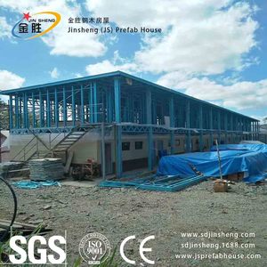 Casa Prefabricada Jin Sheng, Estructura de Acero Ligero, Diseño de Villa Europea, Solución Integral de Construcción - Product Image 5