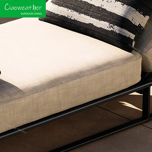 Hotel Vrije Tijd Buiten Zonnebank Chaise Lounge Ligstoel Modern Tuinmeubilair Aluminium Ligstoel Nieuwste Metalen Loungre - Product Image 2