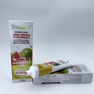Dentifrice à la pastèque en gros ODM OEM, fraîcheur respiratoire durable, nettoyage des dents, protection des dents sensibles, usage domestique - Product Image 2