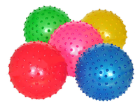 Ballons gonflables amusants pour enfants, jouets en caoutchouc, ballons à picots de dessin animé, grands ballons de massage pour le développement des enfants
