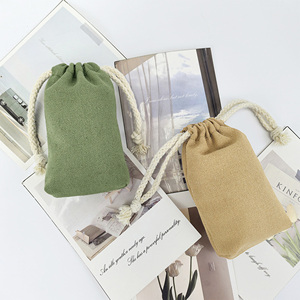 Bolsa de Yute con Cordón de 7x9cm, Diseño Atractivo, para Zapatos, Manualidades, Café, Decoración del Hogar, a Prueba de Polvo, Lavable - Product Image 5
