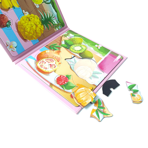 <span class=keywords><strong>Libro</strong></span> <span class=keywords><strong>de</strong></span> Rompecabezas Magnético Personalizado para Niños, Rompecabezas Educativo <span class=keywords><strong>de</strong></span> Frutas Tropicales, Impresión <span class=keywords><strong>de</strong></span> Libros <span class=keywords><strong>de</strong></span> Rompecabezas - Product Image 3