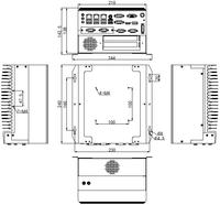 Ordinateur industriel de haute qualité en gros 1*PCIE X16 + 1*PCI Slot, prend en charge jusqu'à 32 Go de mémoire, boîtier PC