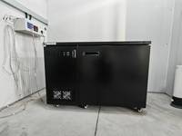 Machine à bière commerciale en acier inoxydable avec système de refroidissement double, refroidissement par ventilateur et distributeur de bière (kegerator)