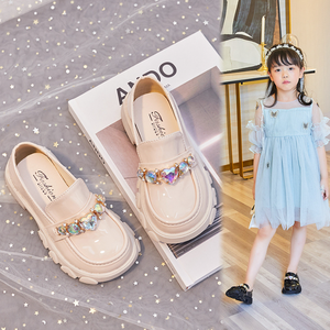 Spring and Autumn New Style Girls <b>Shoes</b> Fashion Big Girls <b>Shoes</b> Children Princess <b>Soft</b> Soles Loafer Single <b>Shoes</b> - Product Image 4