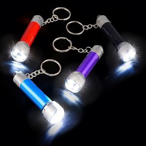 Keyring <b>Mini</b> Cob Flashlight Aluminum Alloy IP54 Waterproof Zoomable Super Bright 5 <b>LED</b> 20-35 Lumens EDC Pocket Torch Custom - Product Image 2