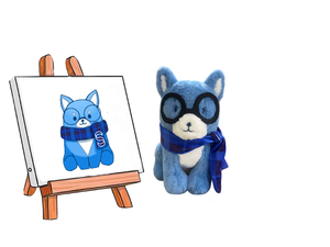 Tùy chỉnh nhồi bông đồ chơi dễ thương chút <span class=keywords><strong>Pig</strong></span> của đầu Fluffy mềm búp bê sang trọng với thêu cho quà tặng và trang trí phòng - Product Image 2