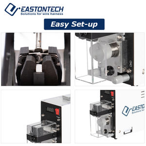 EW-1090 Fabrik Direkt verkauf Halbautomat ische Drahts chäl maschine 0, 03-4 mm2 Draht größe Kabel herstellungs ausrüstung - Product Image 3
