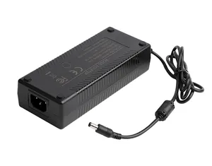 Black Desktop AC to DC Power Adapter 24V 6A Power Supply 24 Volt 6 Amp 144W Adaptor Charger For LCD TV