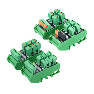 İki telli üç telli Plc giriş modülü 4 6 yollu yakınlık değiştirme sensörü Terminal bloğu NPN / PNP için fotoelektrik dönüşüm kurulu - Product Image 5