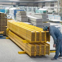 Industrieller Leichtgewichtiger Rutschfester FRP I-Träger für Kabelleitersysteme Modell