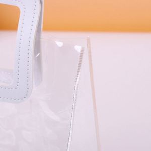 <span class=keywords><strong>Bolsas</strong></span> de Mano <span class=keywords><strong>Transparentes</strong></span> de PVC Ecológicas Recicladas de Alta Calidad al por Mayor, Personalizadas y a la Moda - Product Image 6