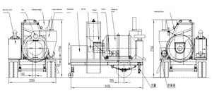 Mélangeur mobile SLJ-5 avec moteur et pompe à commande PLC, capacité de 3-5t/h, entièrement automatique, équipement de construction économe en énergie - Product Image 4