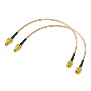 Connecteurs SMA Femelle à Montage sur Panneau vers Connecteur SMA Mâle, Câble Coaxial RG316, Rallonge d'Antenne, Câble Pigtail, Adaptateur - Product Image 3