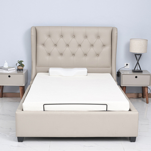 2024 soins à domicile de <span class=keywords><strong>lit</strong></span> électrique amical pour les <span class=keywords><strong>personnes</strong></span> âgées avec des mains courantes de matelas confortables des deux côtés - Product Image 2