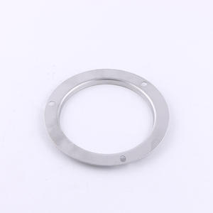 Flanges axiales en acier inoxydable remplies d'huile fournies par le fabricant 40 mm 50 mm 63 mm 100 mm Flanges plates - Product Image 2