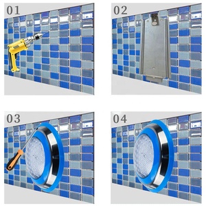 High Power 12W 12V Stainless Steel Underwater Lightwall Mounted <strong>Remote</strong> <strong>Control</strong> Ip68 Waterproof Swimming Pool Led <strong>Light</strong> - Product Image 6