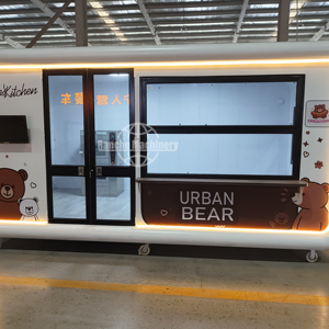 Remorque en aluminium de haute qualité avec finition intérieure en acier inoxydable, équipée comme une remorque alimentaire, cuisine mobile, remorque de concession - Product Image 1