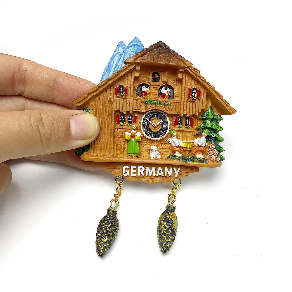 Horloge coucou allemande en bois