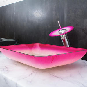 <span class=keywords><strong>Lavabo</strong></span> de mano de vidrio templado <span class=keywords><strong>rosa</strong></span> al por mayor de China, <span class=keywords><strong>lavabo</strong></span>, artículos sanitarios, <span class=keywords><strong>lavabo</strong></span> de baño - Product Image 3