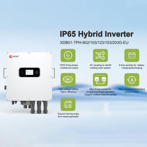 3 inverseur solaire hybride triphasé de la phase 18Kw 15 25 <span class=keywords><strong>Kva</strong></span> 10Kw 11Kw <span class=keywords><strong>30</strong></span> kilowatts 20Kw 10Kw 30Kva outre de l'inverseur hybride 30Kw de grille avec le Mppt - Product Image 2