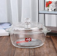 Vaisselle de cuisson en verre borosilicate trempé, réutilisable, en forme d'ellipse, pour four à micro-ondes, avec couvercle, vente en gros