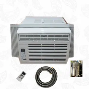 Venta caliente 1HP1.5HP hecho en fábrica aire acondicionado refrigeración AC todo en una unidad ventana AC aire acondicionado 220V 50HZ CA de alta eficiencia
