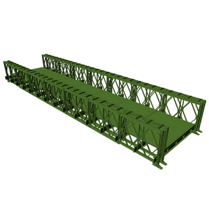 <span class=keywords><strong>Puente</strong></span> <span class=keywords><strong>Bailey</strong></span> Prefabricado de Acero a Precio Económico de Fábrica - Product Image 3