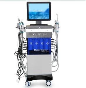 Customized 14 In 1 Beauty Oxygen Jet Oxygen Facial Skin Tightening Whitening Machine Face Cleaning 14+3 Beauty Salon Machine - Product Image 5