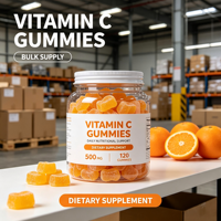 Gommes à la vitamine C pour adultes - Complément alimentaire naturel sans sucre pour un soutien nutritionnel quotidien