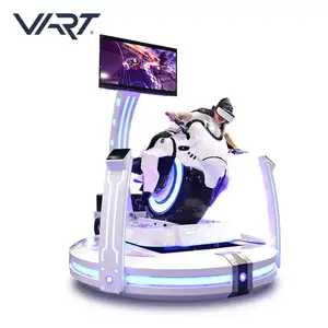 VART Grosir VR Peralatan Sepeda Motor Hiburan Berkendara 9D VR Mesin Permainan Balap Simulator Realitas Virtual