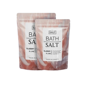 ヒマラヤピンクソルトスタンドポーチ食品グレード500グラム/バッグ & 1kg/バッグ未精製海塩使用ゼリー寿司チューインガムOEM利用可能 - Product Image 6