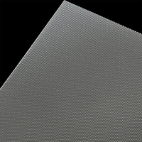 Plaque diffuseur prismatique en acrylique KUNXIN UGR<19 1,5-3 mm, contrôle de la lumière directe, qualité optique 1220*2440 mm, conforme RoHS