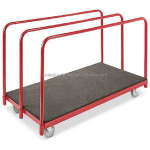 Chariot de transport pliable avec roues, fabriqué en Chine, cadre robuste, montage facile, pour le ramassage de marchandises - Product Image 1