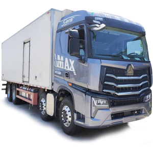 Jieang รถบรรทุกแช่เย็นโมเดลรถที่มีตัวถังและรถพ่วงสำหรับขนส่งสินค้าที่เน่าเสียง่าย - Product Image 2