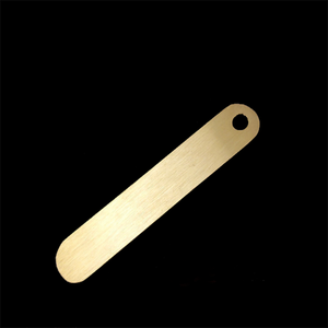 Biểu Tượng Tùy Chỉnh Rắn Brass Keychain Laser Khắc ID Số Tag Với Lụa Màn Hình In Ấn Thanh Lịch Kim Loại Giấy Phép Tấm Keychain - Product Image 2